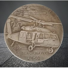 Монета сувенір, 1 долар СШАang, Армійський вертоліт Чорний Ястреб. BLACK HAWK UH-60.. Coin American
