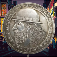 Монета сувенір, 1 долар США Банка, “Детектив Дріскол“, Coin American