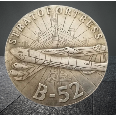 Монета сувенір, 1 долар СШАang, Літак B-52 Стратофортрес — Армія США. Coin American