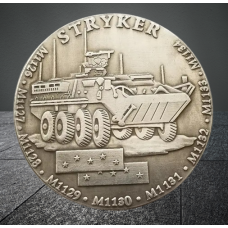 Монета сувенір, 1 долар СШАang, Армейська Бронемашина Страйкер Stryker. Coin American