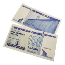 Банкнота 100 трильйонів доларів 2008 г54 (Жираф) (колекційні)