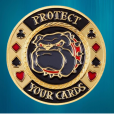Колекційна монета Щаслива фішка Сазіно монета удачі ( Protect Your Cards)