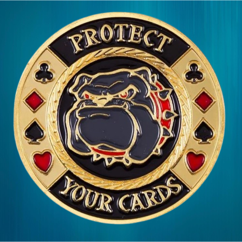 Колекційна монета Щаслива фішка Сазіно монета удачі ( Protect Your Cards)