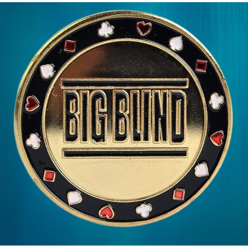Колекційна монета Щаслива фішка Casino монета удачі (Хранитель карт “Bad beat“/“Золотий покер“))