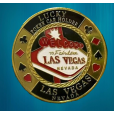 Колекційна монета Щаслива фішка Casino монета удачі (Хранитель карт “Welcome to Las Vegas“)