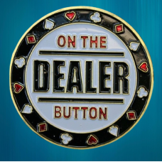 Колекційна монета Щаслива фішка Casino монета удачі (Хранитель карт “Dealer“/“Золотий покер“)