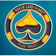 Колекційна монета Щаслива фішка Casino монета удачі (Хранитель карт “Золотий покер“)