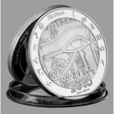 Сувенір монета 25 песет 2016 року, Єгипетська міфологія “Око Ра“. сувенірна посрібнена колекційна