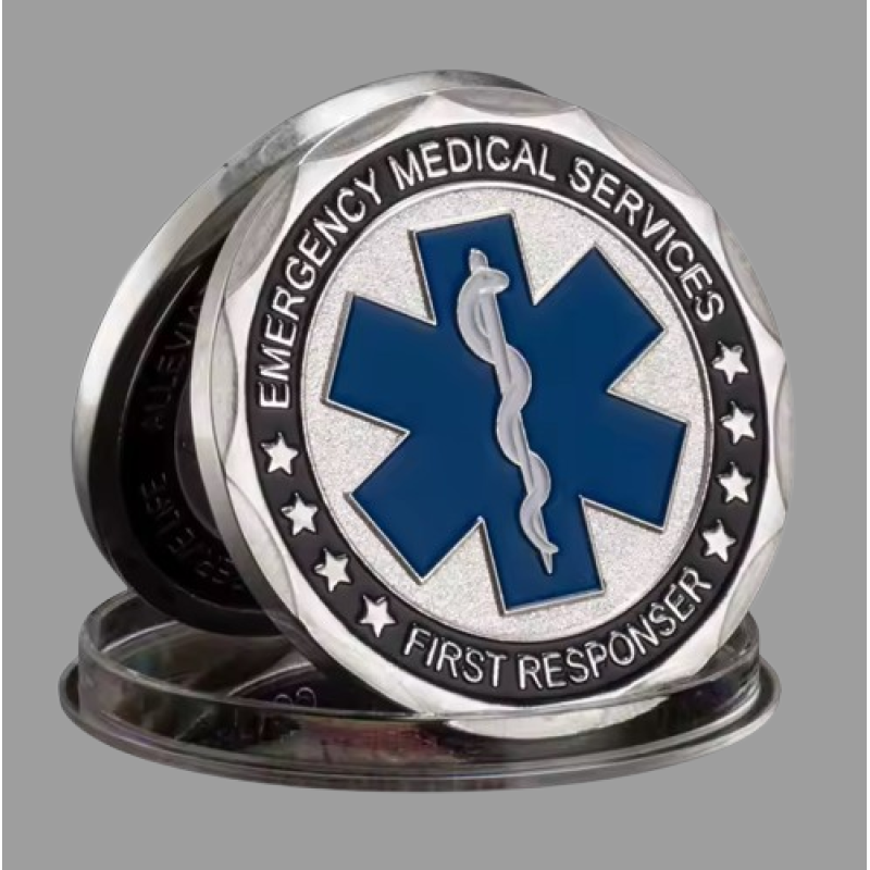 Сувенірна монета “Служба невідкладної медичної допомоги“ EMS Star of Life Challenge.