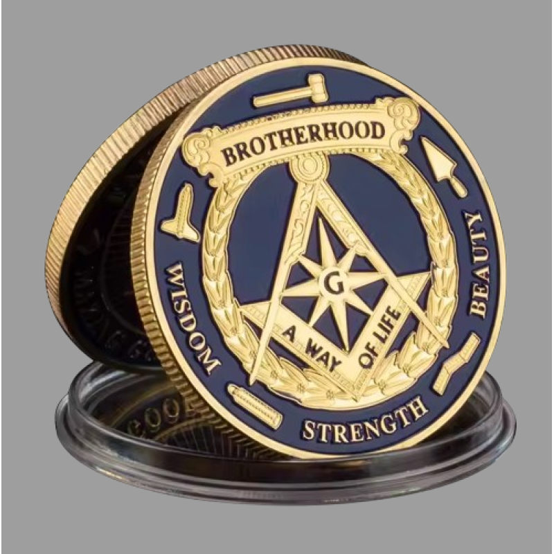 Сувенірна монета Вільних мулярів Масонів “Brotherhood“