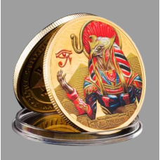 Сувенір монета Ra Sun God, Єгипетська міфологія Бог сонця Ра та Глазу Гора