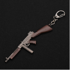 Брелок Пістолет-пулемет Томпсона Пабг Pubg 12 см сталь