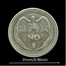 Пам“ятна монета в гаманець “Так чи Ні“ (“Yes“ або “No“) 2,5 см Гота, Монета пророкувань