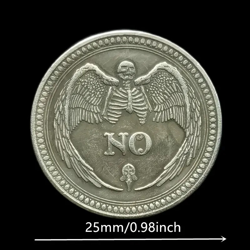Пам“ятна монета в гаманець “Так чи Ні“ (“Yes“ або “No“) 2,5 см Гота, Монета пророкувань