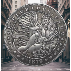 Сувенір монета долар США 1879 р. “Ангел“. Hobo Coin American Morgan
