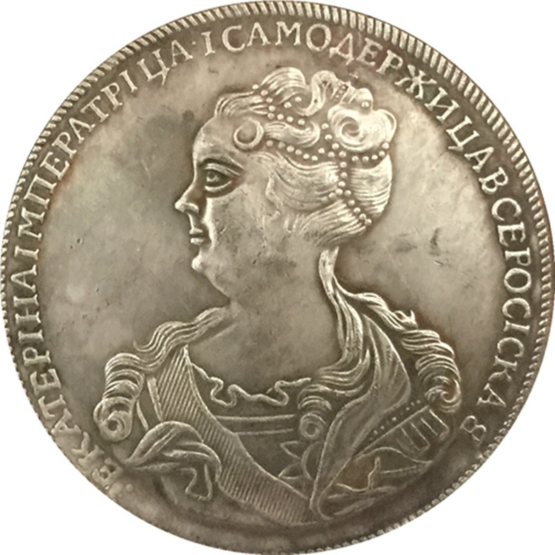 Монета 1 рубль 1726 року Катерина 1 (голова в ліво)