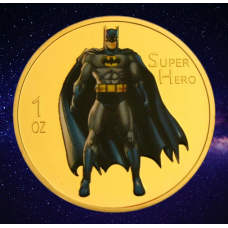 Пам“ятна монета Бетмен Позолочена, Batman