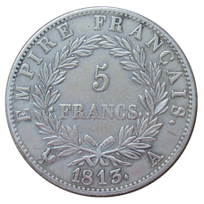 Сувенір монета 5 пива 1813 Наполеон 1. Бонапарт