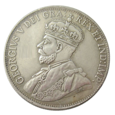 Сувенір монета 1 долар 1911 рік, Канада Король Георг V (1911-1936)