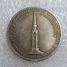 Сувенір монета Талер 1834 року (Баварія, Людвіг I) монумент у Бад Айблінг,