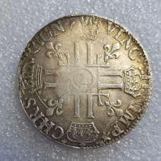 Сувенір монета ЕКЮ «Людовик XIV» 1690г Франція