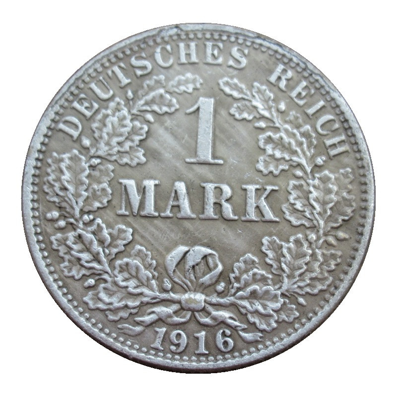 Монета сувенір 1 марка 1916 Німецька Імперія (Тип1891-1916)