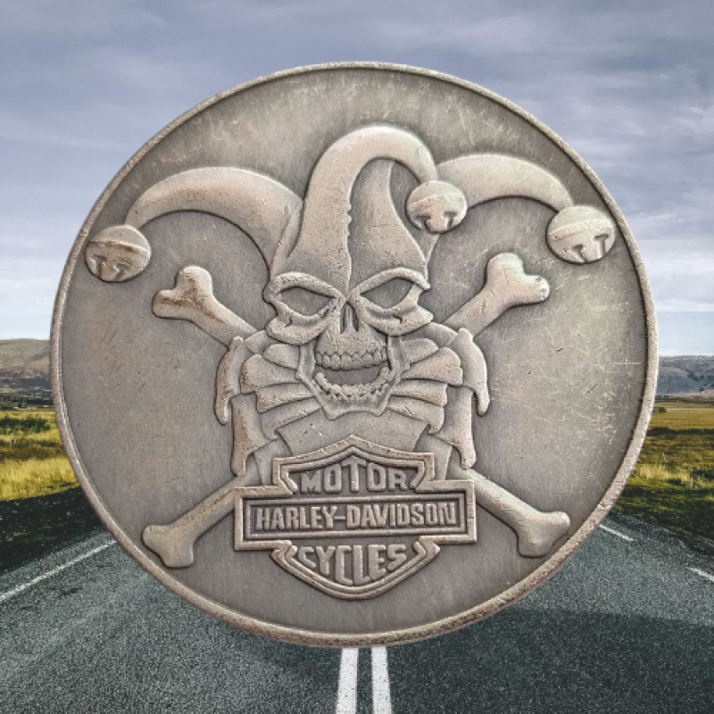 Сувенір монета долар США “Полуб Веселий Харлей“. Hobo Coin American