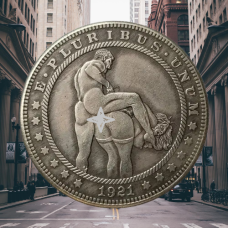Сувенір монета долар США 1921 р. Hobo Coin American Morgan