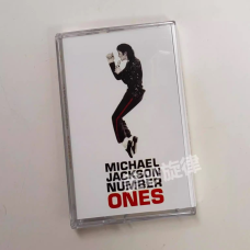 Аудіокасета альбом Michael Jackson Number Ones (задрукована)