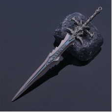 Брелок модель Меч 20 см із гри World Of Warcraft Frostmourne Світ Крижанаоділь