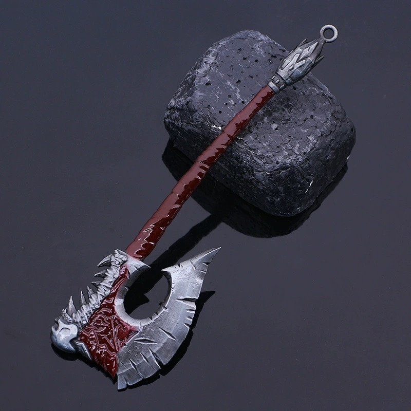 Сокира Гурмаш Кривава Вой 17 см із World Of Warcraft Frostmourne Мир Крижана caхуль