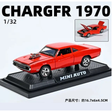 Модель автомобіля Додж Чарджер 1970г червоний 1:32 Dodge Charger 1970г імітатор звуку та світла інерційний