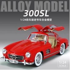 Класична модель металева “Mercedes 300SL 1956“ червоний