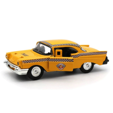 Модель автомобіля Таксі Chevrolet 1957 р. зі сплаву 1:32, іграшки, прикраси для автомобіля