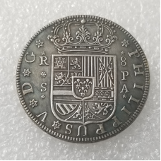 Сувенір монета 8 реалів 1771 року S CF (Іспанія, Карл III)