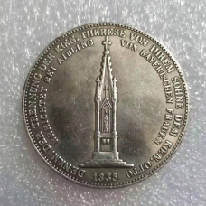 Монета сувенір Талер 1835 року “Памаятник матері“ (Баварія, Людвіг I) Історичні талери Баварії