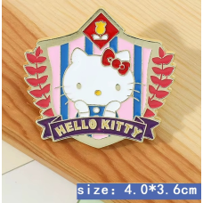 Комплект Міні броші піни Hello Kitty (4*3.6 см). піни, значки, піни