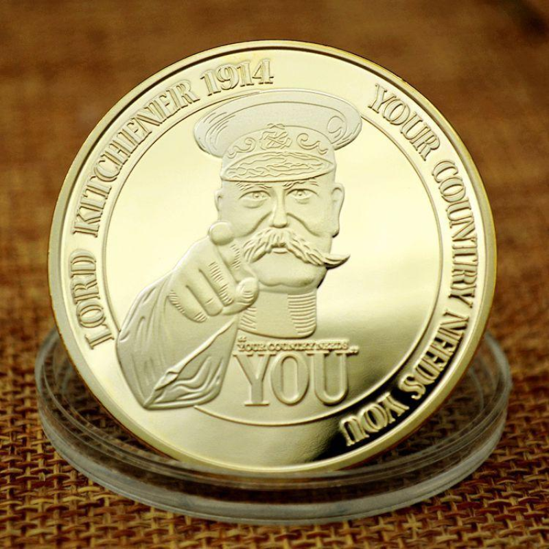 Сувенірна монета «Твоя країна потребує тебе» 1914-1918 (голд)