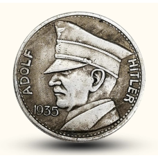 Сувенір монета 5 рейхсмарок 1935. Адольф Гітлера