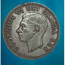 Сувенір монета 1 долар 1948 рік, Канада. Король Георг VI (1937 - 1952)