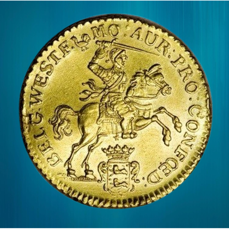 Монета сувенір 7 гульденів “Всадник“ 1762 г Голландська республіка