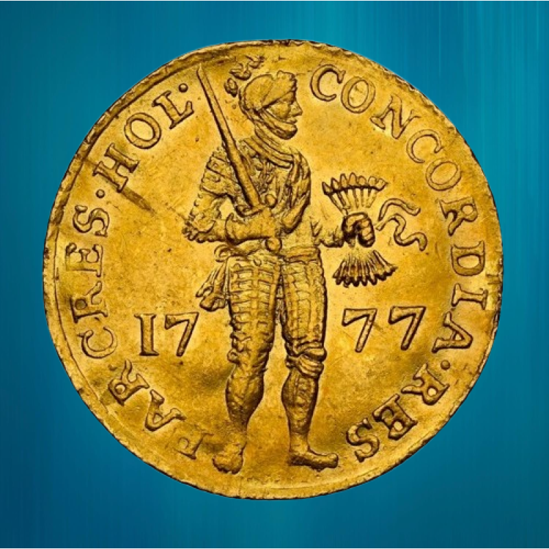 Монета сувенір 1 Дукат 1777г (Гландська Республіка)