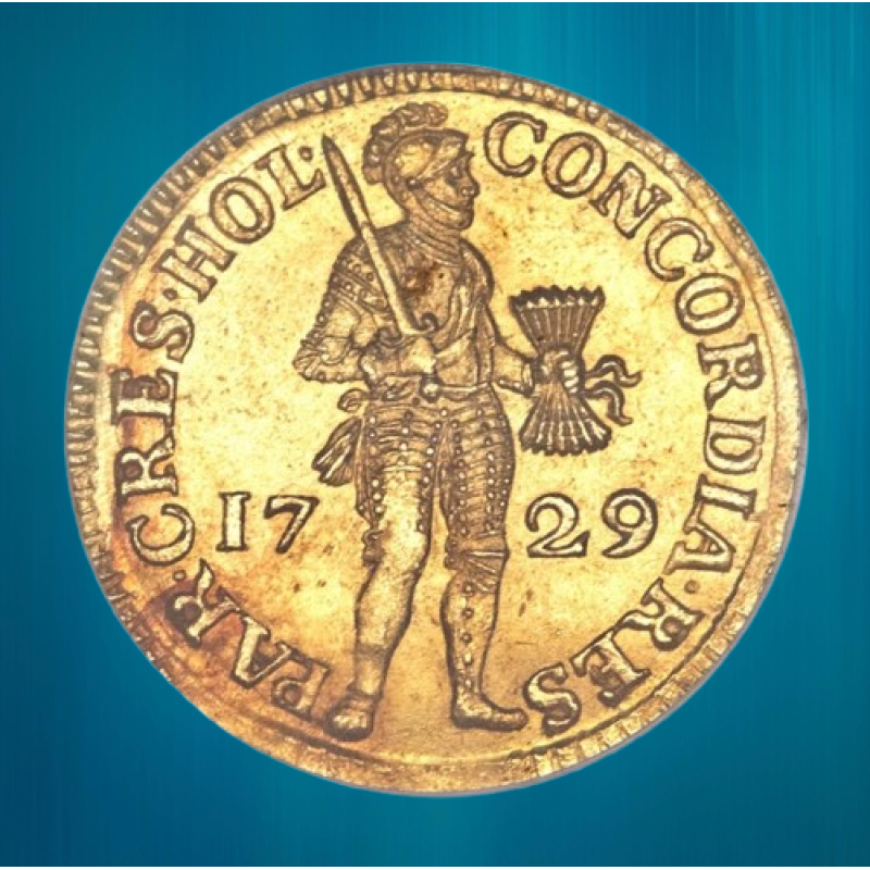 Монета сувенир 1 Дукат 1729г (Гландська Республіка)