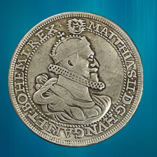 Сувенір монета Угорщина 1 талер, 1609-1612г. Матвей II