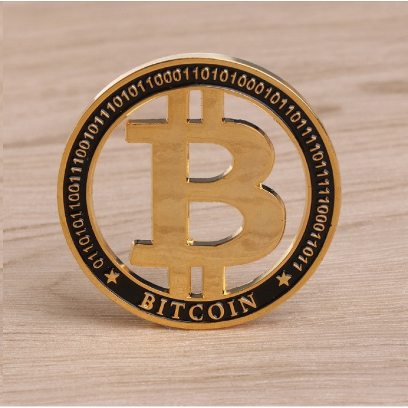 Сувенірна монета на подарунок Біткоїн, Подарунковий Bitcoin