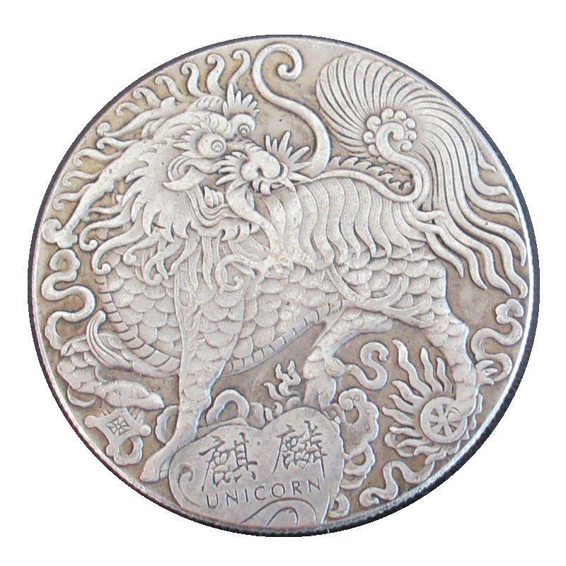 Сувенір монета долар США “Кірін“. Hobo Coin American Morgan