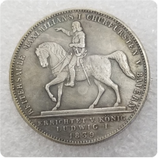 Сувенір монета 2 Талер 1839 (Баварія, Людвіг I) Статуя Максиміана I