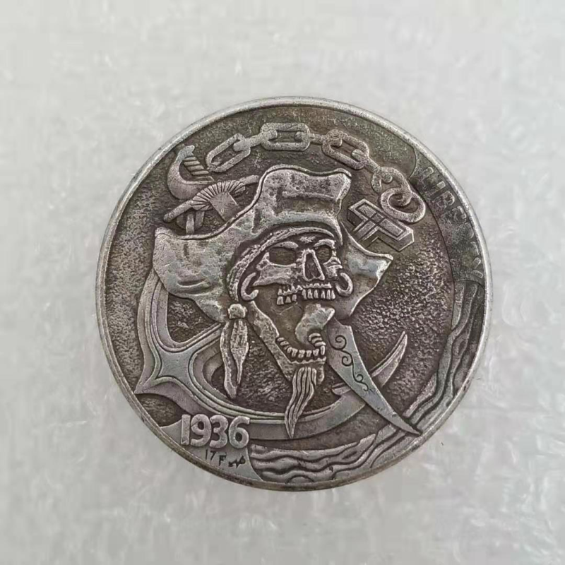 Сувенір монета 5 міліграмів США 1936 г “матрос“. Hobo Coin American Morgan