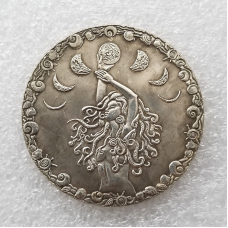 Монета сувенір, Хобо долар США “Каліпсо“, Hobo Coin німфа