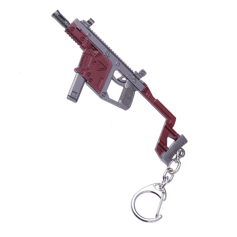 Металевий Макет-брелок автомат Vector 10 см. з гри PUBG